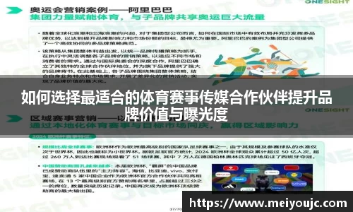 如何选择最适合的体育赛事传媒合作伙伴提升品牌价值与曝光度
