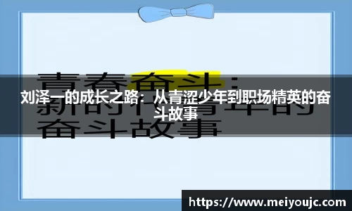 刘泽一的成长之路：从青涩少年到职场精英的奋斗故事